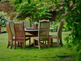 Obraz premium English Summer Garden 