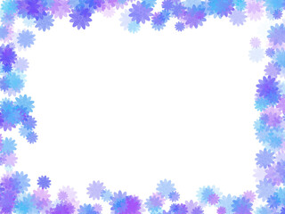 Flowers Frame Background