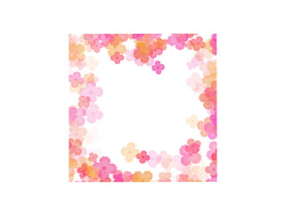 Flower Frame Background