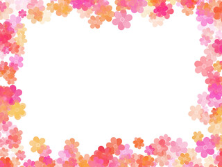 Flower Frame Background