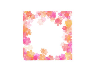 Flower Frame Background