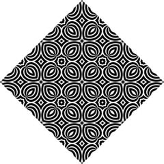 Geometric pattern memphis style background. Seamless abstract vector black and white pattern.Abstract geometric hexagonal graphic design print. Classic Art Deco seamless pattern. Abstract retro vector