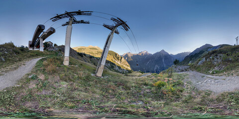 360 dagrees vr panorama - Venosc Les Deux Alpes, France