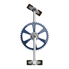 Obraz premium Pedal and Gear