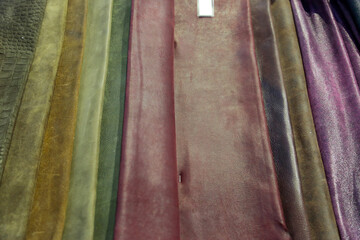 Fashion sustainable fabrics, textures details