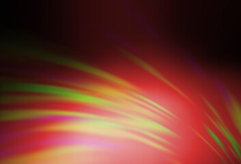 Fototapeta premium Dark Gray vector colorful blur backdrop.