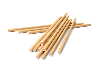 Brown Paper Drink Straws