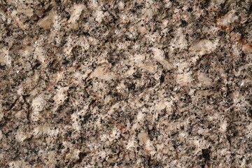 grob geglättete Oberfläche von Granit 