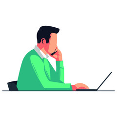 Awesome Best Graphic Flat Illustration