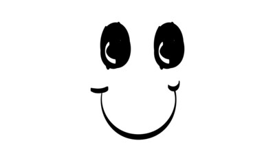 Cute face expressions for print or use as stickers, card, poster or T shirt