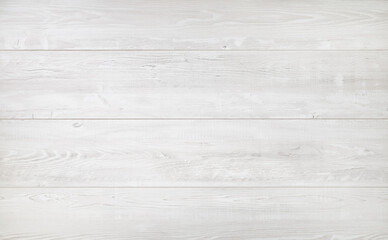 Wooden boards background. Light wood planks texture. Flat lay.