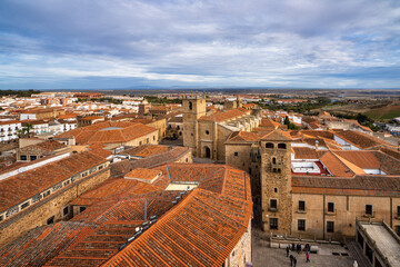Cathedral of Santa Maria de la Asuncion in Caceres, Extremadura, Spain