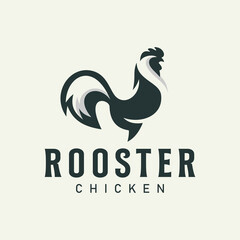 rooster logo black rooster logo simple rooster logo design