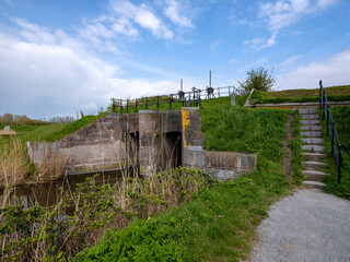 Fototapeta na wymiar Fort Sabina-Heijningen
