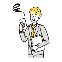 人物イラスト　線画
