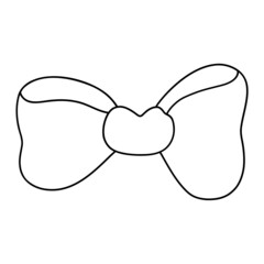 Bow outline design-SVG for template, web, wedsite, application, presentation, Graphics design, branding, etc.