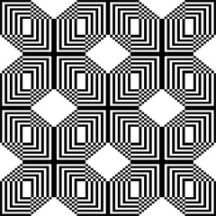 Geometric seamless patterns. Abstract geometric hexagonal textures. Seamless monochrome backgrounds.Endless texture can be used for wallpaper, pattern fills, web page background,surface texture.