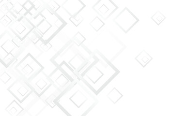 Gray Square Modern Vector  Background. Digital