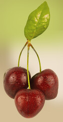 trio de cerises