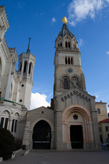 Obraz premium Basilique de Fourvière, Lyon, France