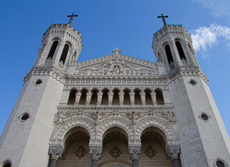 Obraz premium Basilique de Fourvière, Lyon, France