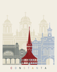 Constanta skyline poster