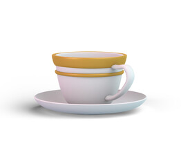 Turkish Coffee Cup Right Side