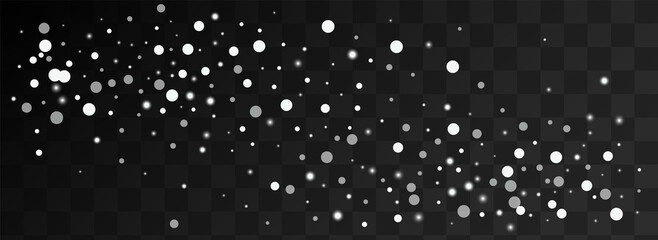 Overlay Snowstorm Vector Panoramic Transparent
