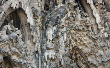 サクラダファミリア大聖堂の装飾