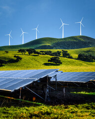 green energy wind solar