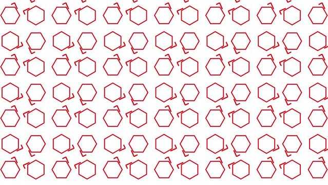 Cheker Polygon Effects Polygon Pattern Background Motion Smooth
