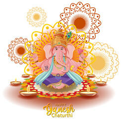 Happy Ganesh Chaturthi poster