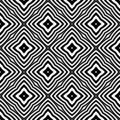 Abstract vintage geometric wallpaper pattern seamless background.Modern scandinavian style.Abstract classical background in black and white color.abstract texture, monochrome fashion design.