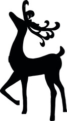 christmas, deer noel, Santa Claus, noel baba, noel father, merry christmas, deer noel companion, christmas deer