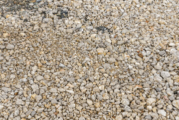 Yellow cobblestone forms background