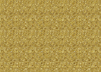 Gold background.Golden gem texture forming pattern