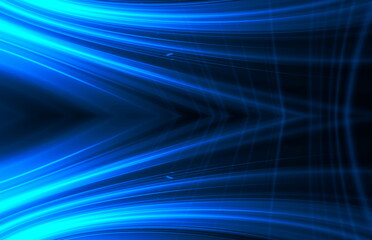 blue wave abstract background