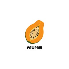 Fototapeta premium Pawpaw icon