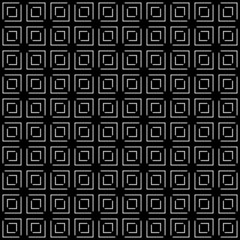 Subtle white and beige background. Simple geometric ornament. Delicate graphic texture with diamond shapes, stars, rhombuses, square grid. Decorative design.Black color lines.Great design for fabric.