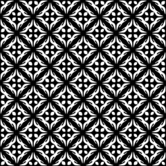 Fototapeta premium Abstract pattern. Seamless vector background. Black and white texture.seamless lattice pattern. Modern stylish texture with monochrome trellis.Repeating geometric grid.Simple graphic design background