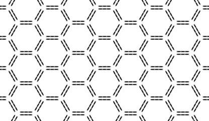Seamless geometric pattern in op art design. Vector art.Vector seamless texture. Modern abstract background. Geometric pattern of rhombuses of different sizes.Vector seamless pattern. Modern stylish.