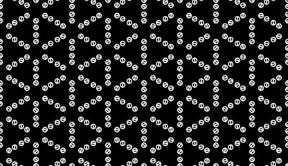 Seamless geometric pattern in op art design. Vector art.Vector seamless texture. Modern abstract background. Geometric pattern of rhombuses of different sizes.Vector seamless pattern. Modern stylish.