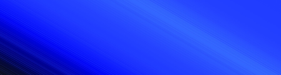 Glowing lines on gradient blue background. Vector template banner.