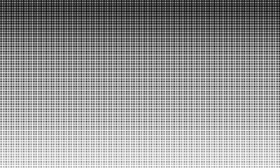 Vertical gradient halftone dots background. Pop art template, texture. Vector illustration