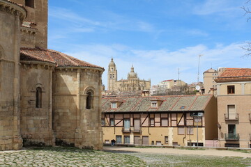 Obraz premium Segovia Cityscape