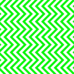 Zigzag pattern in green isolated on white.Green spring chevron seamless pattern background, vector illustration. Trendy color 2022, wrapping paper design.