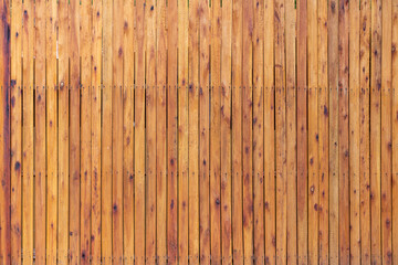 Background of several rustic wooden planks vertically.