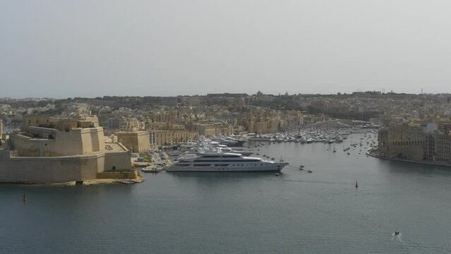 Fort St Angelo and the Grand Harbour, Valletta