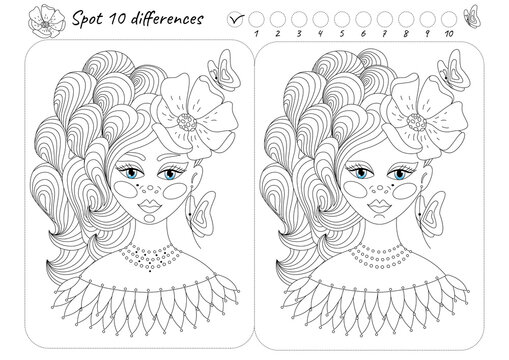 Adult Spot The Difference Images Browse 1 665 Stock Photos