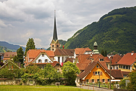 View of Stans. Nidwalden. Switzerland